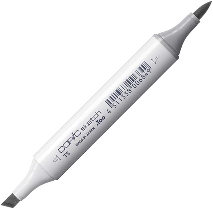 Copic Markers T3-Sketch, Toner Gray