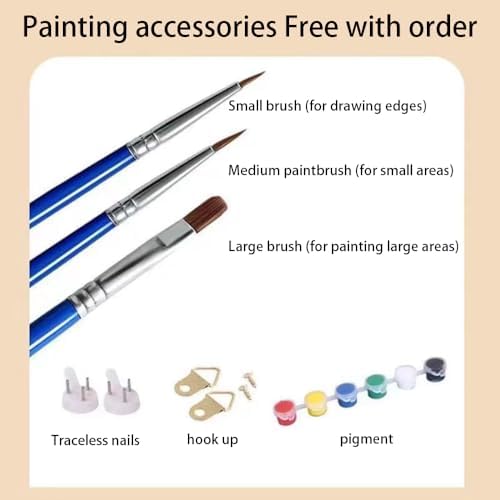 HULDFRDA Adult Paint by Number Kits on Canvas, Mexican Woman Paint by Numbers Kit, Mexican Cactus Painting by Numbers for Adults,Color by Numbers Canvas Art Decor, 16 x20 Inch