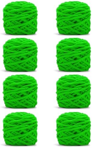 Dark Green Chunky Chenille Yarn, #6 Super Bulky, 28 oz/576 Yards