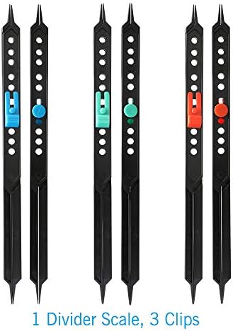 10 Inches Proportional Divider Artist Drawing Tool, Drawing Tool for Artists, Premium Adjustable Caliper & Subject Dividers for Art Drawing, Black