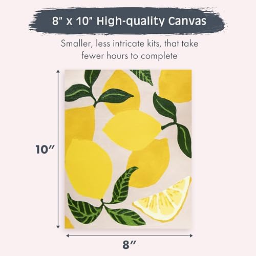 Pink Picasso Paint by Number Kit, All Ages, 8x10, Be Zesty | Mid Century Modern Collection, Acrylic Paints and Brushes included, Pre-printed high quality canvas, DIY art kit, Gift-ready