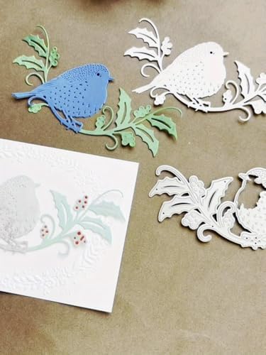 Flowers Metal Cutting Die for Scrapbooking - Cut Stencils for DIY Scrapbook Photo Album Decorative Paper Card, Card Making Supplies, Stencils & Crafting Die Cut (Peony 5 x 3.6 in)