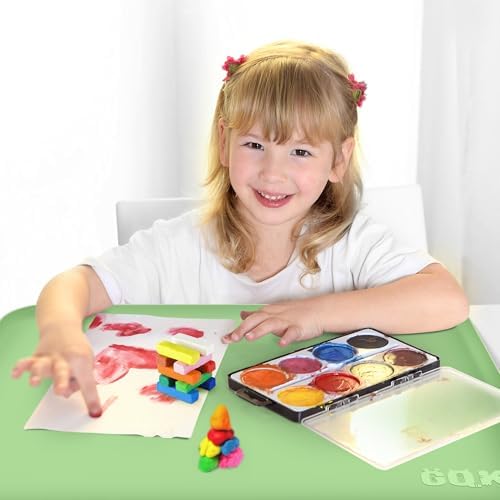 Silicone Art Mat for Crafts with Raised Sides to Stay Tidy, 24" x 16"