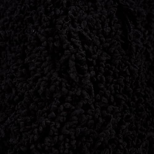 S Sensy Teddy - Micro Polyester Amigurumi Yarn 3 Skeins Black 109 Yards 4oz