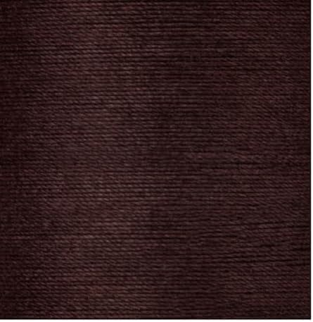 Coats & Clark Cotton All Purpose Sewing Thread 100% Mercerized Cotton 225 Yards Each Spool S970 2 Pack Bundle with 3 Bella's Crafts Needle Threaders (Chona Brown)