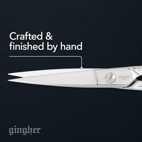 Gingher 4" Straight Embroidery Scissors to Cut Fabric & Needlework
