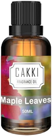 Essential Oils for Diffusers for Home, Scent-Maple Leave, Single Large Size 50ml, CAKKI Fragrance Oils, for Candle Making, for Soap Making, Diffuser Oil Scents