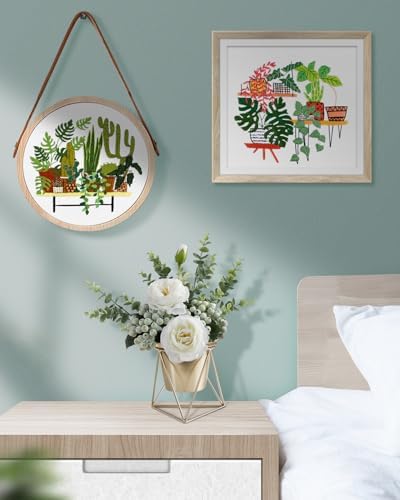TINDTOP Embroidery Kit for Adult, Embroidery Kit for Beginners