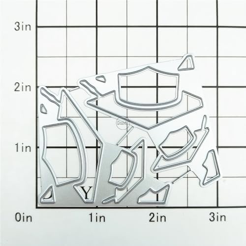 Graduation Season Hollow Hat Lace Metal Cutting Dies for Card Making