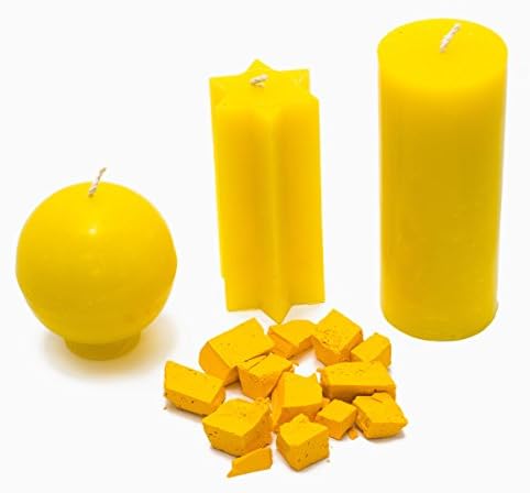 Yellow Candle Wax Dye 2 oz - Candle Color Dye Blocks
