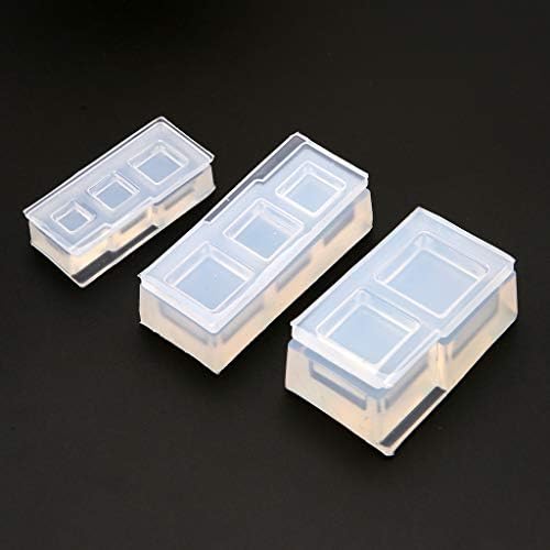 Ellipses Soap 6-Cavity Mold UV Epoxy Resin, I