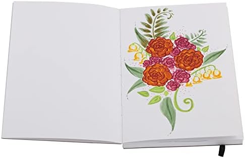 SoHo Urban Artist Brick Sketchbook Journals for Sketching, Drawing, Colored Pencils, Graphite, and More - Mixed Media 5.5"x5.5" (200 GSM, 40 Sheets)