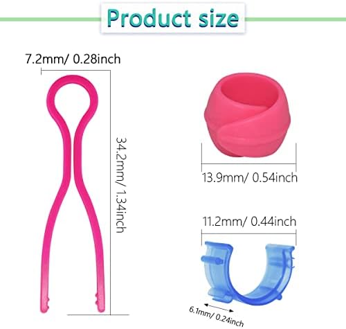 142 Pcs Bobbin Thread Organizing Clips, 70 Bobbin Holder Clips Color Thread Clips Holder, 32 Silicone Holder Bobbin Holders, 40 Bobbin Thread Holders for Quilting Sewing Machine Spool Organizing