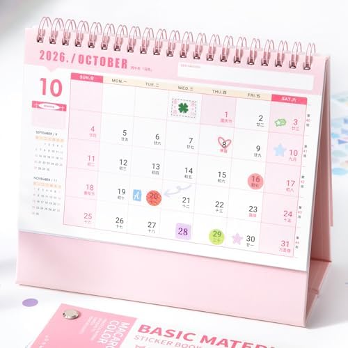 Prstincol Cute Sticker Book，30 Sheets Glitter Aesthetic Decorative Stickers for Scrapbooking,Stars Heart Letter Glitter Self-Adhesive Stickers for Photocards, Journal,Scrapbook（Indie Style）