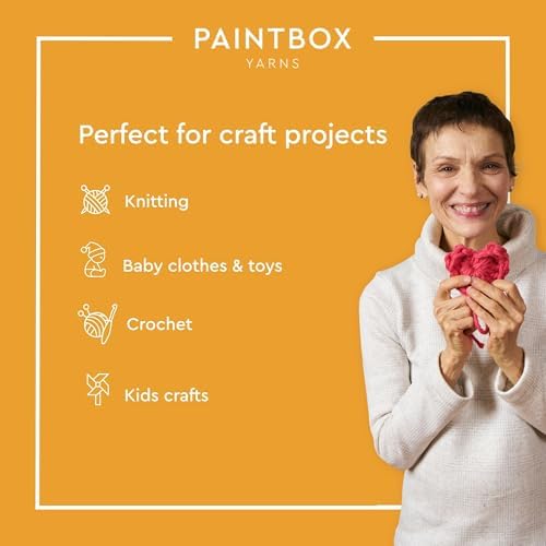 Paintbox Yarns 100% Cotton Aran Yarn 1.76oz / 50g, 93yds / 85m