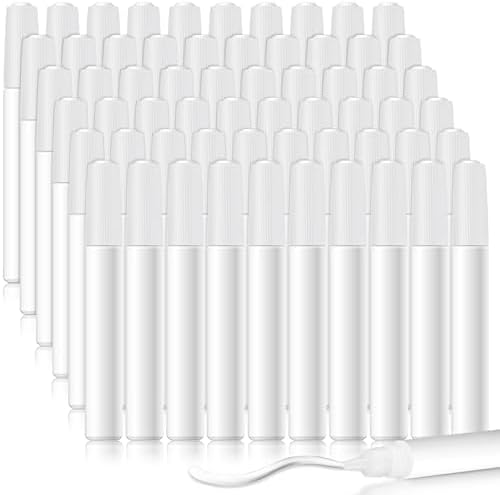 MotiMind 60 White Tacky Glue Pens Quick Dry, Mini Glue Bottles Bulk,White