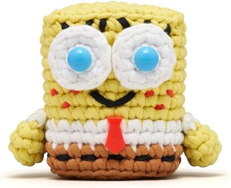 The Woobles Spongebob Crochet Kit for Beginners (Spongebob)