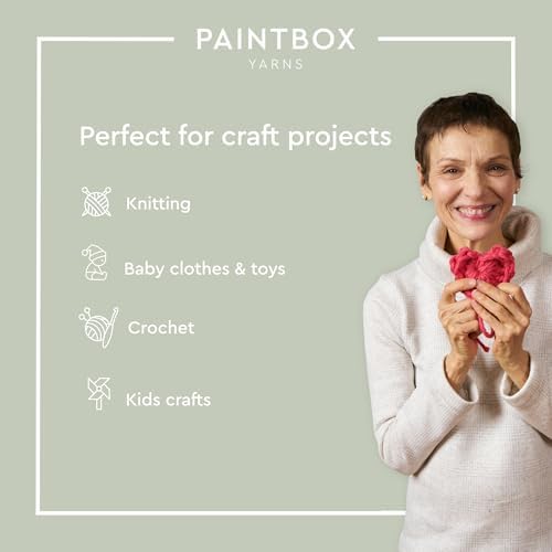Paintbox Yarns 100% Cotton Aran Yarn 1.76oz / 50g, 93yds / 85m