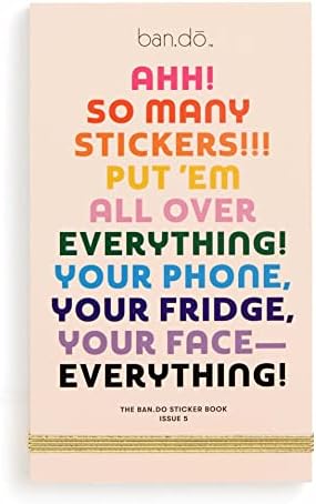 ban.do Aesthetic Planner Sticker Book, Issue 5