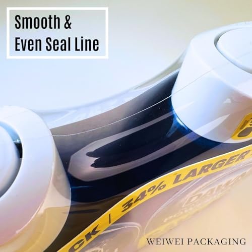 Weiwei - 500PCS 4x6 inch PVC Shrink Wrap Bag Odorless 100 Gauge for Soap, Bath Bomb
