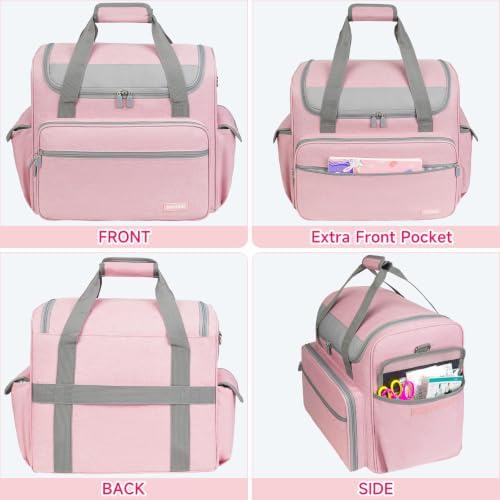 Craft Bag for Scrapbook Supplies, Large Scrapbook Storage Bag for Art Tools