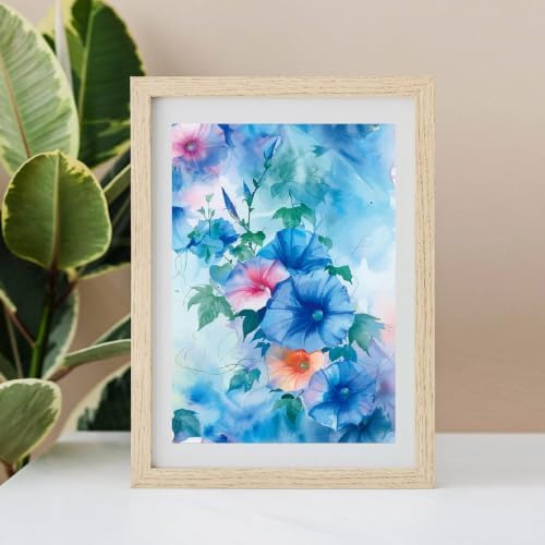24 Sheets Floral Scrapbook Paper 30x30cm Watercolor Flower Patterned Double Sided Scrapbooking Decorative Craft for Card Making Kit Cardstock Origami Paper Supplies