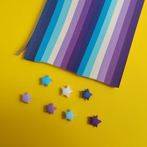1080 Sheets Origami Stars Paper Strips, Color Star Paper Strip