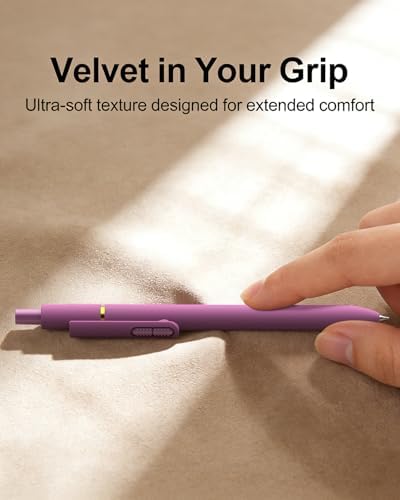 inkipen Blue Ink Fidget Pens, 8 Pcs 0.5mm Fine Point