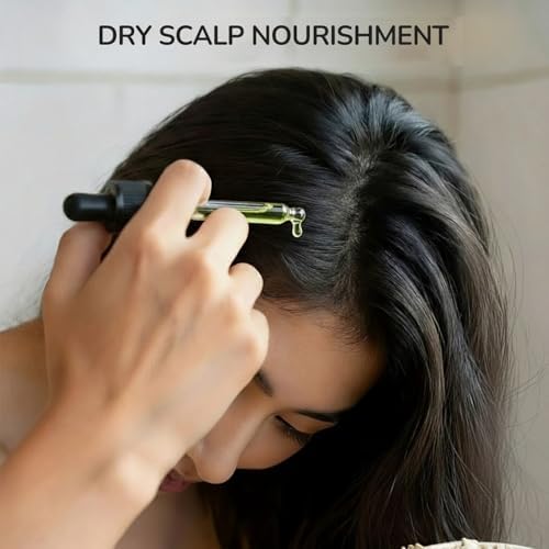 Pumpkin Seed Oil – Cold Pressed for Thicker Hair & Growth Support, Weak Dry Hair & Scalp Care, Beard & Skin Oil