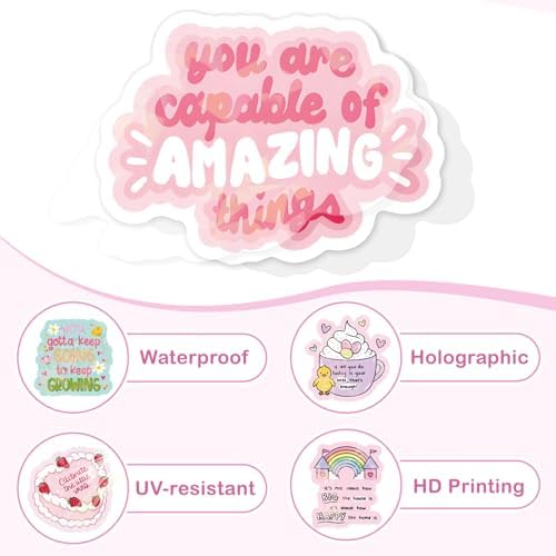 150 Pcs Positive Affirmation Stickers Waterproof Vinyl for Adults Teens