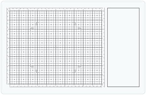 Magnetic Glass Craft Mat, Magnetic Glass Board W/Magnets, All-in-one Tempered Glass Crafting Surface for Cutting, Stamping, Mixed Media, Heat Embossing and Hot Glue Projects Arts Crafts Supplies