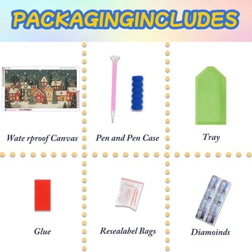 Extra Large Diamond Painting Kits for Adults, 5D Diamond Art Kits 28x16 In