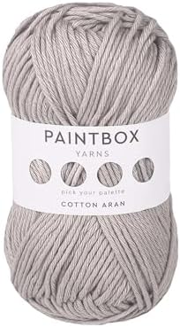 Paintbox Yarns 100% Cotton Aran Yarn 1.76oz / 50g, 93yds / 85m
