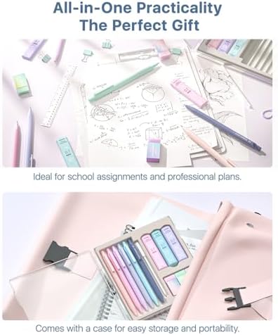 Four Candies Cute Mechanical Pencil Set, 0.9mm Bold Point, 6-Count Pack