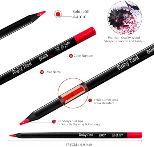 H & B 120-Color Colored Pencils Set with Mandala Coloring Sheets, Eraser, Sharpener - Soft Oil-Based CoresArt Supplies Drawing Kit for Adults, Kids, and Beginners
