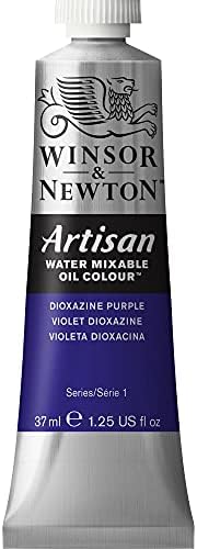 Winsor & Newton Artisan Water Mixable Oil Colour, 1.25-oz (37ml), Dioxazine Purple