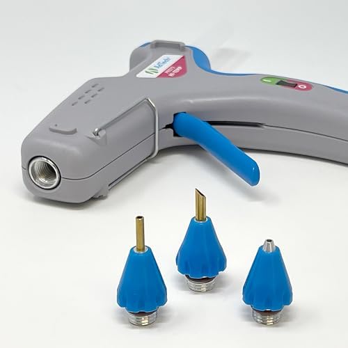 AdTech Pro 75 Full Size Hot Glue Gun Kit - Includes 3 Nozzles & Features Artistick Stringless Hot Glue Sticks, 75-Watt Powerful Heater, Ergonomic Design