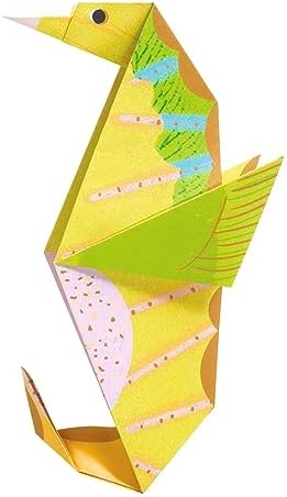 DJECO Origami Paper Craft Kit - Sea Creatures (Level 3)