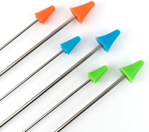 BlingKingdom 30 PCS Knitting Needle Point Protectors, 2 Sizes