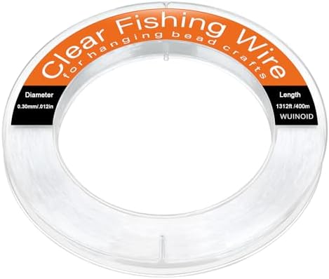 Fishing Line Wire Monofilament Clear Nylon String for Fishing Hanging Craft