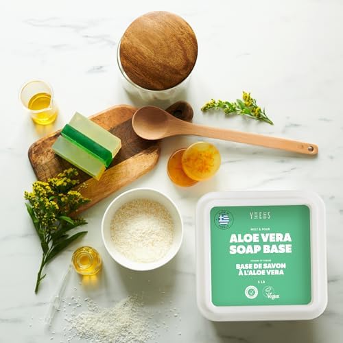Skin Said Yes Aloe Vera Soap Base 5 LB | Made in Greece