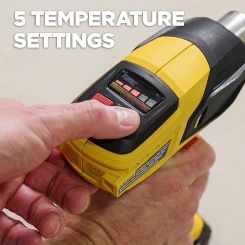 Wagner Spraytech FURNO 550 18V Cordless Heat Gun, 2 Batteries
