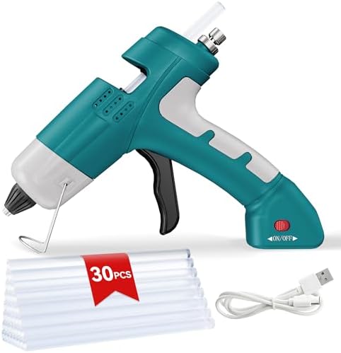 Hot Glue Gun Set Stable Support Base Ideal for Crafts, DIY Arts, Home Repairs