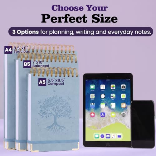 Blank Notebook Journal, Hardcover Sketchbook, 300 Page No Bleed Thick Paper