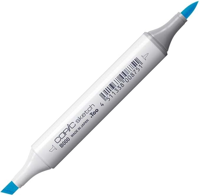 Copic Markers B000-Sketch, Pale Porcelain Blue