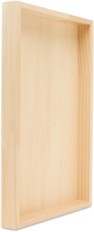 Woodpeckers Painting Panels 11 x 17 x 1-1/2-inch, Pack of 2 Blank Wooden Signs for Crafts, Wood Cradled for Home Decor