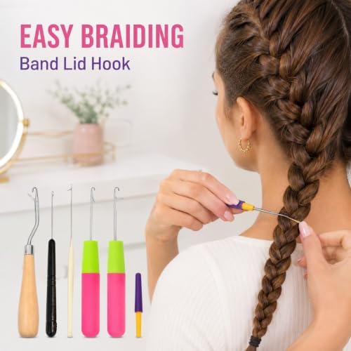 Crochet Hooks Set of 6, Multiple Hook Styles