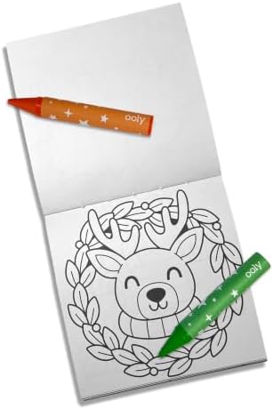 Ooly Carry Along Coloring Book for Kids, 48 Pages – Frosty Fun