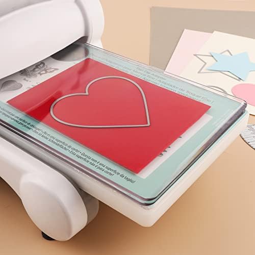 Briartw Standard Cutting Pads for Die Cutting Machines – 1 Pair (8.85" x 6.1") Clear Polycarbonate Plastic Plates – See-Through Design for Perfect Alignment – Replacement Cutting Plates
