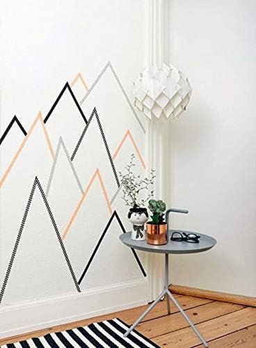 Black Painters Tape, 1 in x 60 yd x 2 Rolls(120 Yards Total)